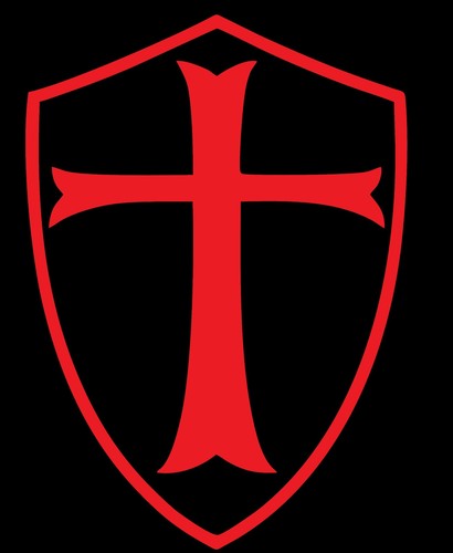 Knights templar shield cross - templar,